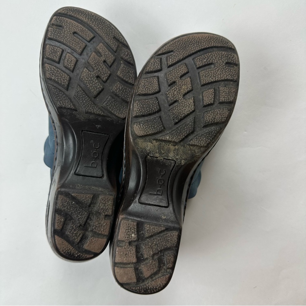 Boc Blue Peggy Clogs Shoes Size 9 - Picture 6 of 9